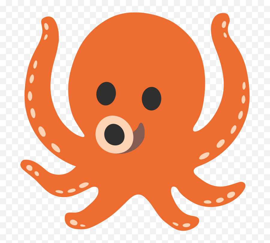 Octopus Emoji - Google Octopus Emoji,Octopus Emoji