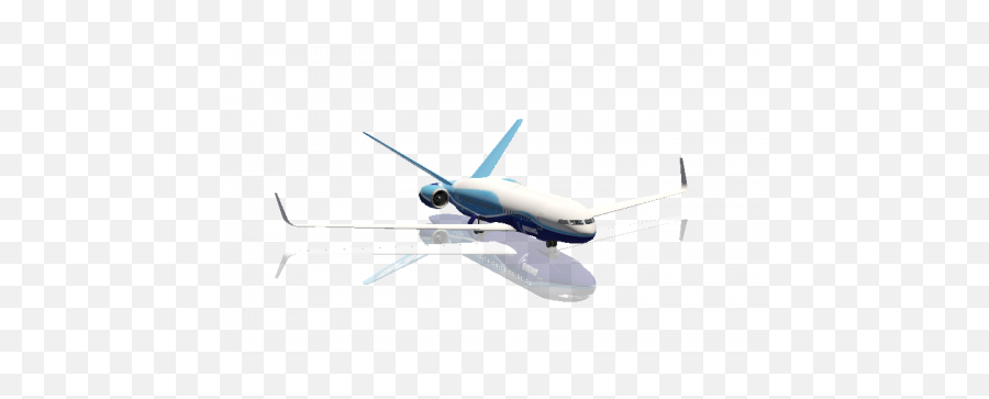 Double - Boeing 838 Concept Plane Emoji,Airplane Landing Emoji