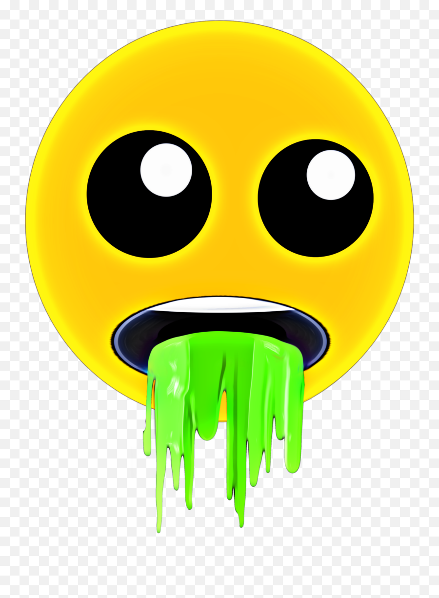 Vomit Vomito Vomi Vomir Emoji Sticker - Happy,Vomiting Emoticon
