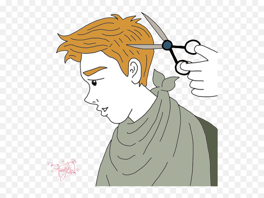 Cut Man Hair Dream - Cutting Hair Clipart Png Download Cutting Hair Clipart Emoji,Clippers Emoji