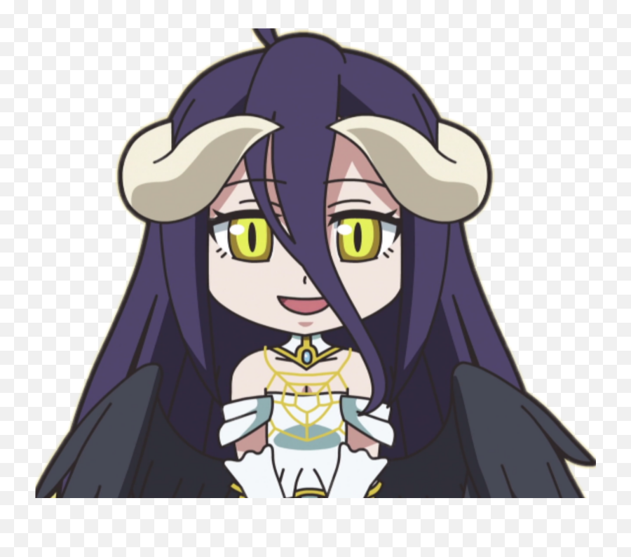 Overlord Albedo Anime Sticker - Overlord Emoji,Albedo Emojis