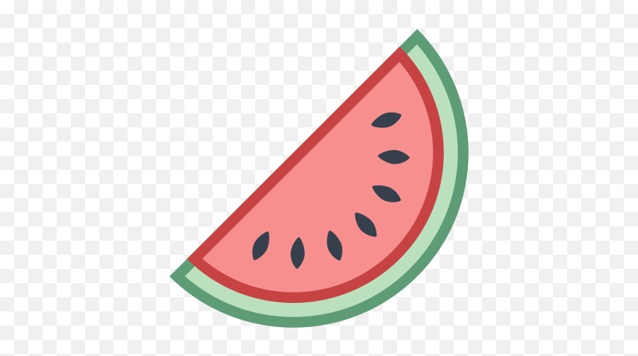 Download Png Watermelon - Cartoon Watermelon Slice Emoji,Emojis Wathermelon Drawings