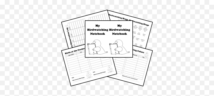 Printable Pages For Bird Observation - Walking By The Way Document Emoji,Cool Emotion Worksheets And Journal Pages