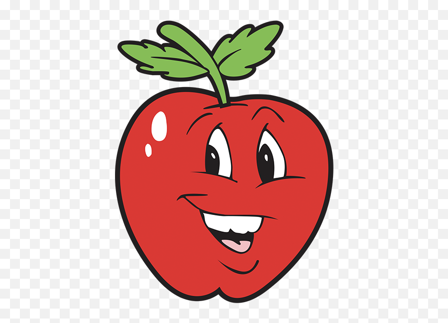 Catering - Cartoon Good Apple Emoji,Ub Emoticon