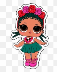 Download Aplique Para Tubete Lol - Coconut Qt Lol Doll Emoji,Lol Surprise Emojis