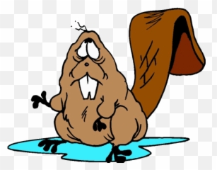 Shaved Beaver Emoji,Hairless Beaver Emoticon