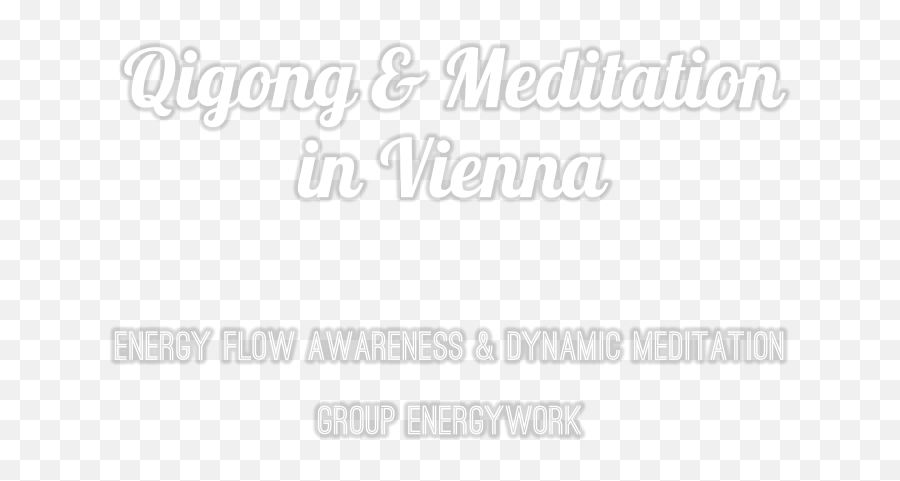 Qigong And Meditation In Vienna - Dot Emoji,Taming Emotions With Qigong
