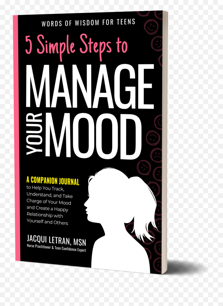 Manage Your Mood Journal For Teen Girls - Hair Design Emoji,Managing Your Emotions What's Behind Them Poster