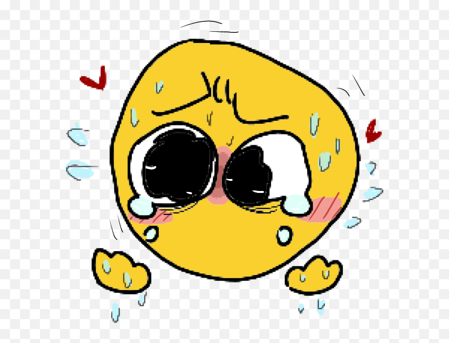 Headcanons I Just Made Because Why Not - Crying Cursed Emoji Cute Transparent,Splatoon Emoticon