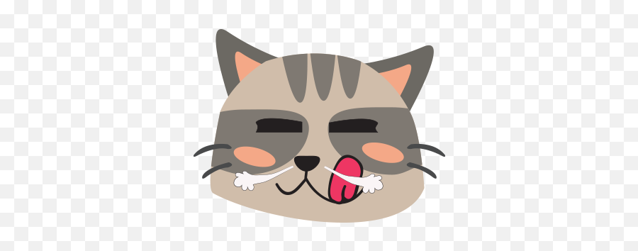 Face Cats Emoji For Imessage By Thuan Bui - Happy,Cats Emotion Pictures