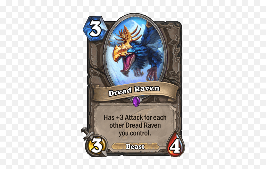 Dread Raven - Hearthstone Top Decks Horde Operative Hearthstone Emoji,Raven Emotion Clones