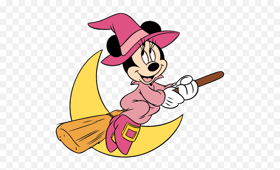 Free Disney Halloween Clipart Download Free Disney - Witch Minnie Mouse Emoji,Hoja De Emojis Para Imprimir