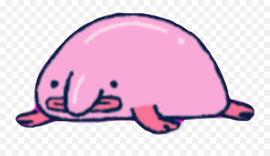 Blobfish Cute Kawaii Hawt Hot Sticker By Lilcamilaaa - Transparent Background Blobfish Png Emoji,Blobfish Emoji