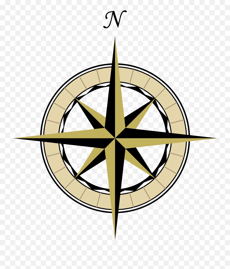 Map Compass Rose Png - Clip Art Library Compass Rose Meaning In Urdu Emoji,Emojis For Bigmen