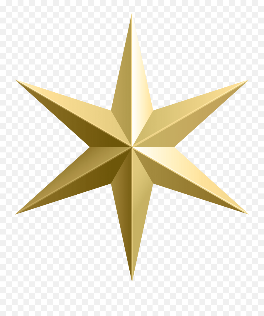 Gold Star Transparent Clip Art Image - Transparent Background Gold Star Png Emoji,Gold Star Emoji