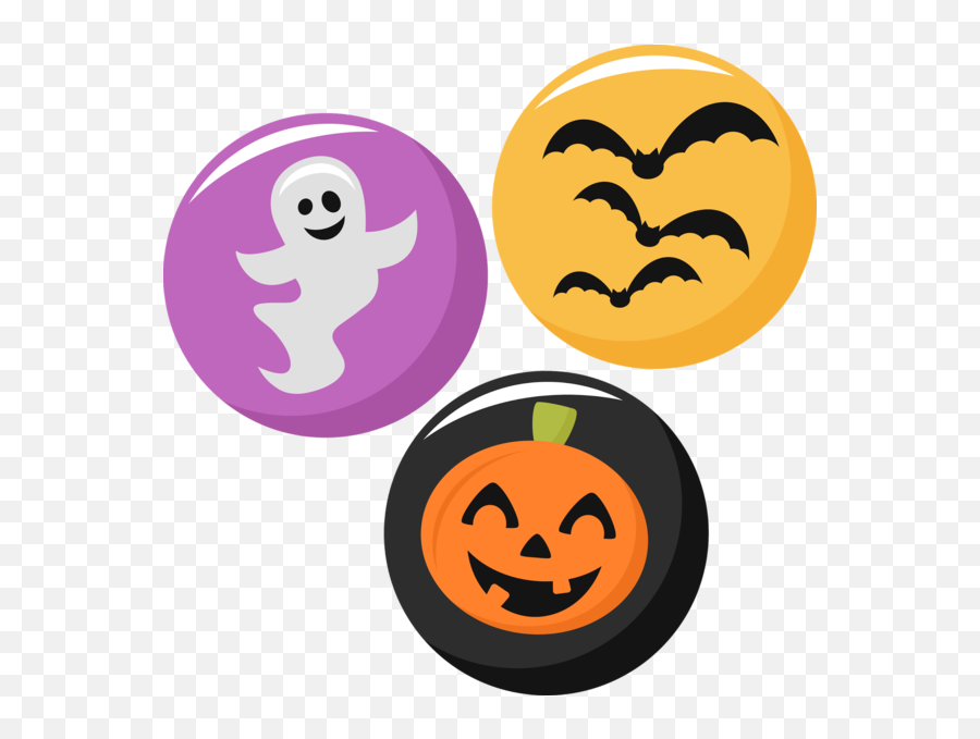 Halloween Scrapbooking Cricut Emoticon Smiley For Halloween - Happy Emoji,Candy Corn Emoticon
