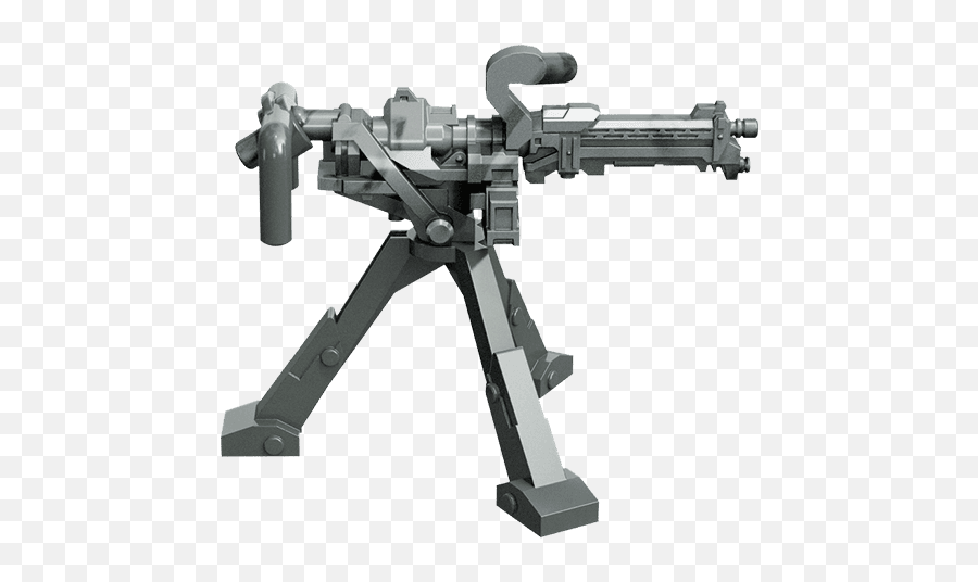 Halo - Heavy Machine Gun Mega Construx Helicopter Gun Png Emoji,Gatlin Gun Emoticon
