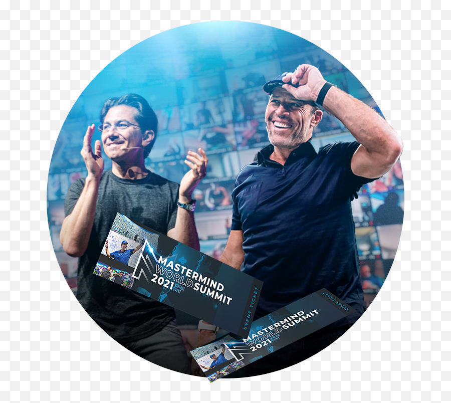 Tony Robbins And Dean Graziosi - Project Next Founderu0027s Offer World Summit Tony Robbins Emoji,Mastering Your Emotions Tony Robbins