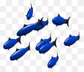 Download Hd Swimming Fish No Background Transparent Png Emoji,Emojis Png Ocean