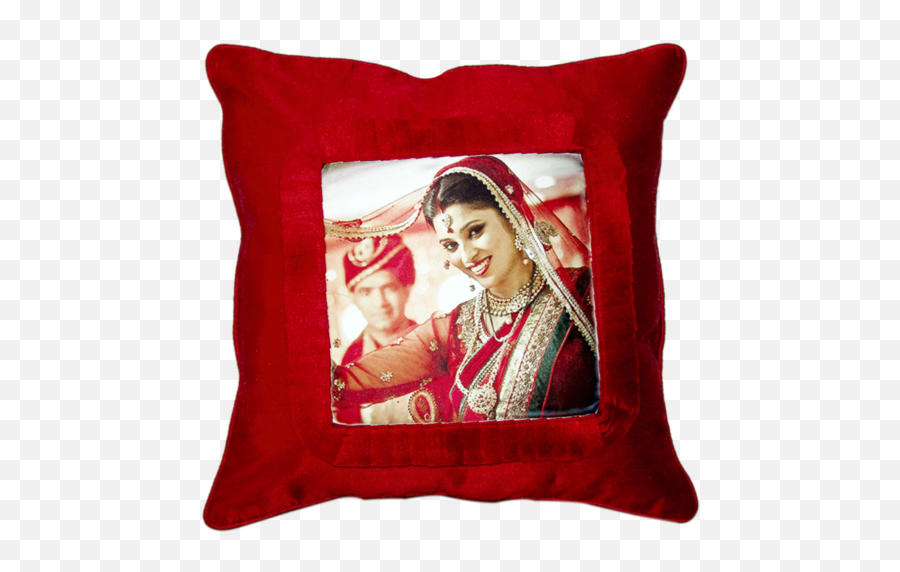 Sublimation Cushion - Couple Cushion Manufacturer From New Delhi Pillow Photo Print Hd Emoji,Emoji Pillow