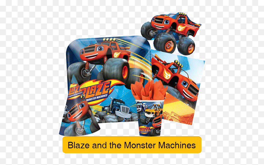 Licensed Characters U2014 Edu0027s Party Pieces - Blaze And The Monster Machines Emoji,Monster Truck Emoji