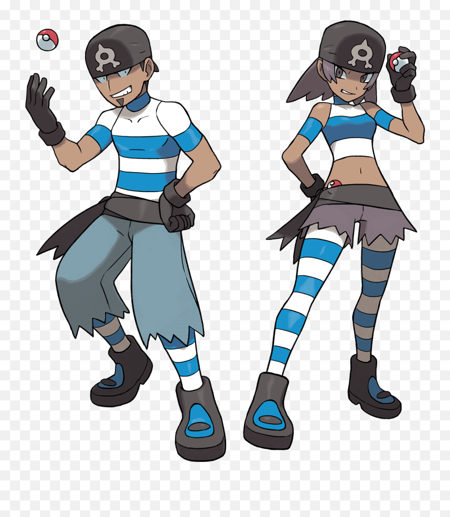 Team Aqua - Pokemon Team Aqua Grunt Emoji,Group Emoji Costumes