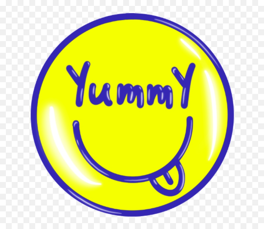 Smile Emoji Clipart Illustrations U0026 Images In Png And Svg,Yummy Emoticon Text
