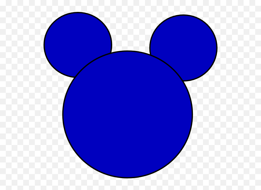 Mickey Mouse 3 Clip Art At Clker - Orelha Mickey Png Emoji,Mickey Mouse Ears Emoticon Facebook