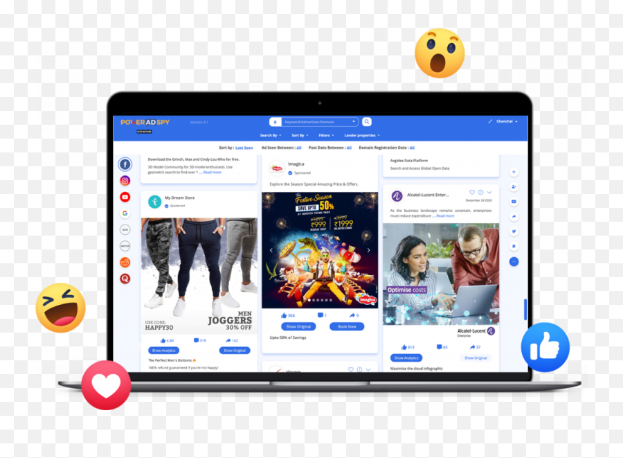 Poweradspy - Facebook Advertising Emoji,How To Put Emojis In Facebook Ads