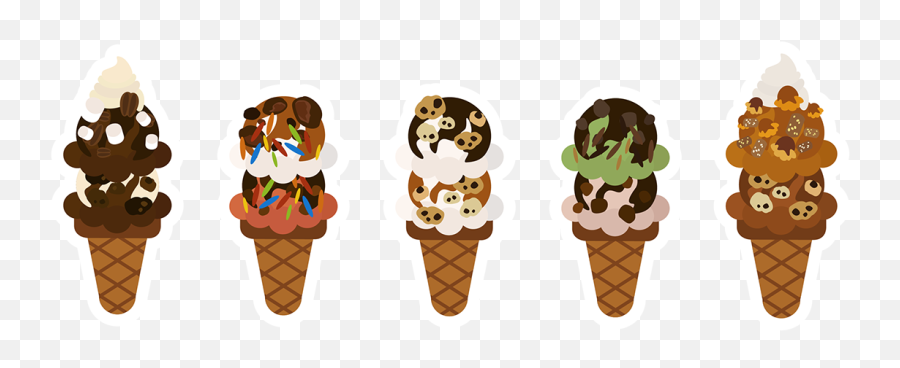 Iscream On Behance Emoji,Icce Cream Emoji