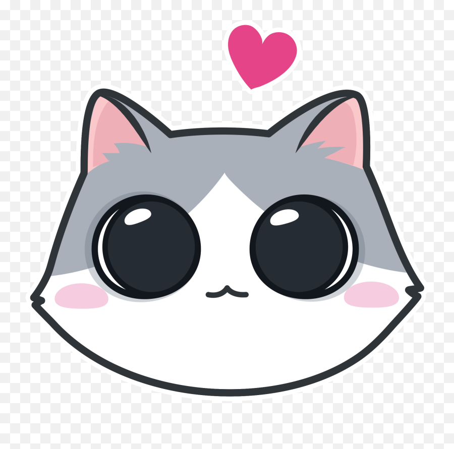 Cat Gifs - Cat Slack Emoji Gif,Hmm Emoji Meme