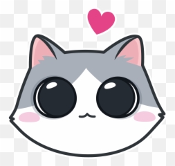 Cat Gifs - Cat Slack Emoji Gif,Hmm Emoji Meme