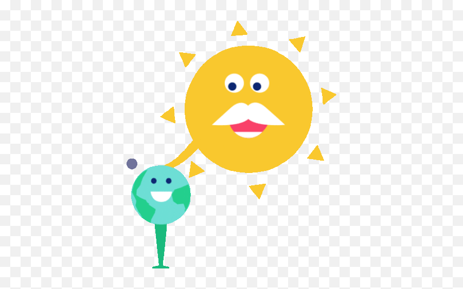 Head Gif - Sun An Eath Gif Emoji,Head Spinning Emoticon