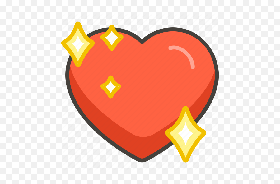1f496 Heart Sparkling Icon - Download On Iconfinder Lovely Emoji,Sparkle Hearts Emoji
