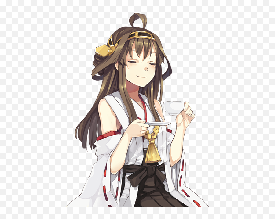 Anime - Kancolle Kongou Angry Emoji,Pantsu Emoji