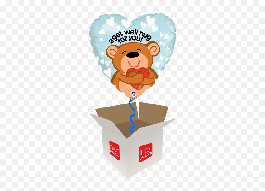 Cheshire Helium Balloon Delivery In A Box Send Balloons To - Sparkling Valentine Emoji,Sympathy Hug Emoji