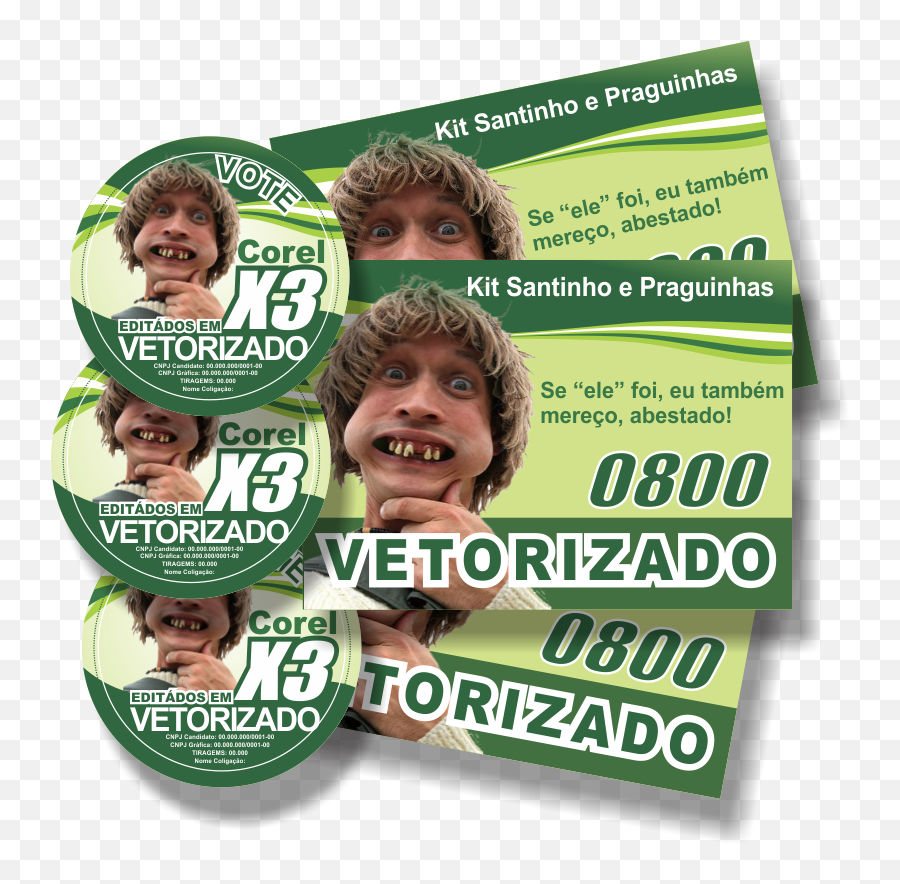 Vetores Exclusivos - Tamanho De Santinhos Politicos Emoji,Emoticons Vetorizados