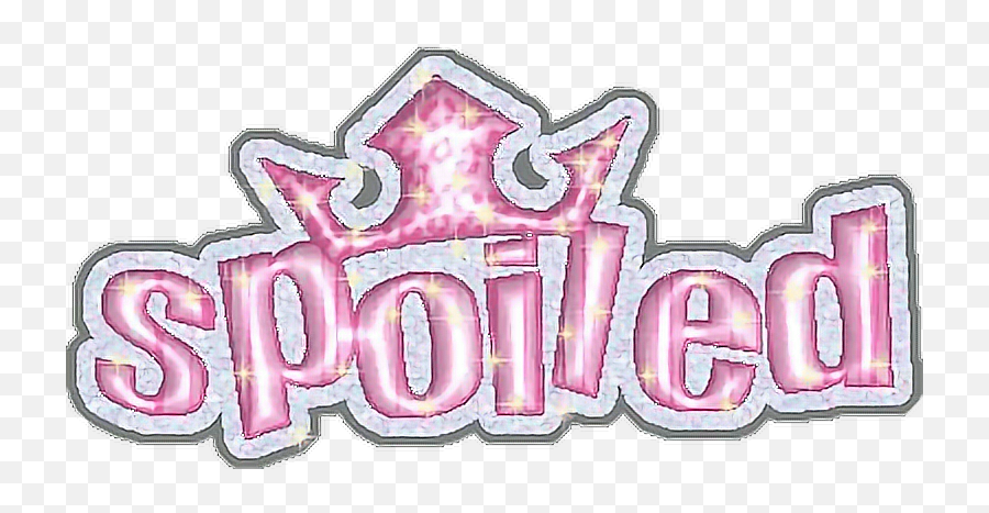 Spoiled Ddlg Goth Pink Kawaii Sticker By Mutt - Girly Emoji,Ddlg Emojis