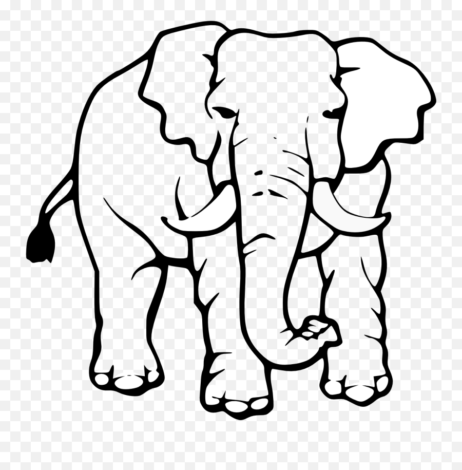 Indian Clipart Elephant Indian - Coloring Pages Of Elephant Emoji,Elephant Emoji Png