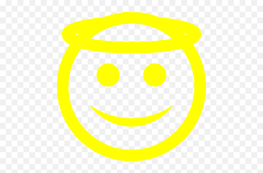 Yellow Angel Icon - Filopappou Hill Emoji,Angel Emoticon Gif