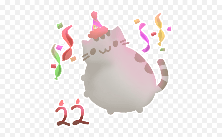Pusheenu0027s Birthday Paw Pusheen The Cat Amino Amino - Illustration Emoji,Pusheen Understanding Your Cat's Emotions