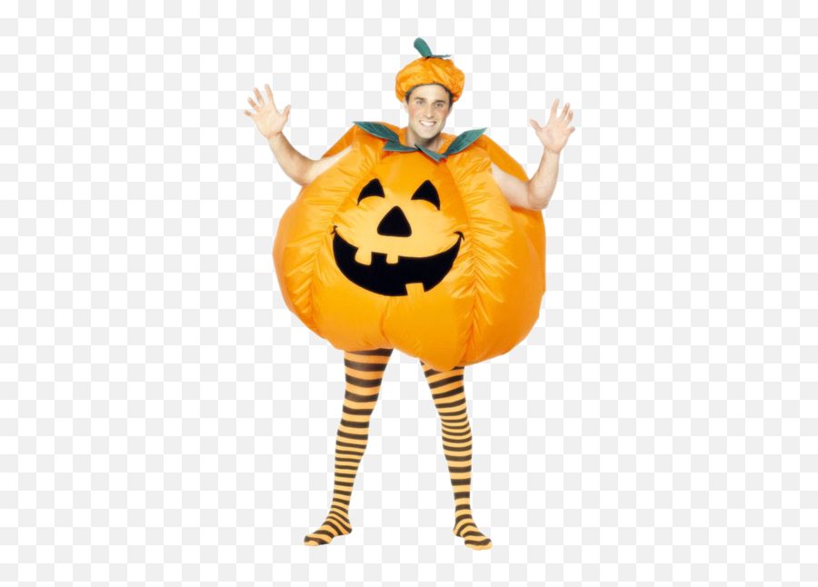 Pumpkin Halloween Costume - Mens Pumpkin Costume Emoji,Emojis Halloween Costumes Inn Blck Shirts