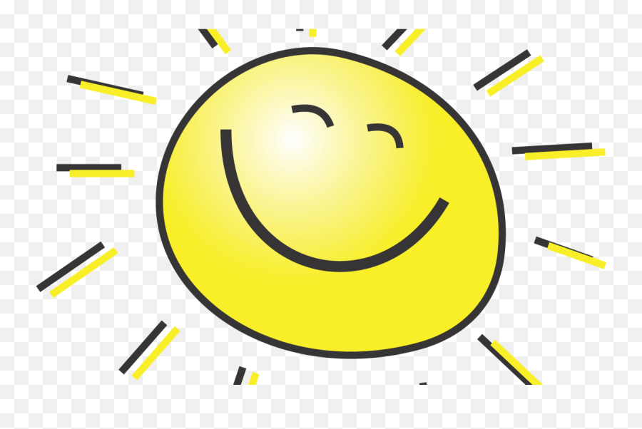 Happy Smiling Sun - Sunny Face Clipart Full Size Clipart Things That Are Yellow Clipart Emoji,Seashell Emoji