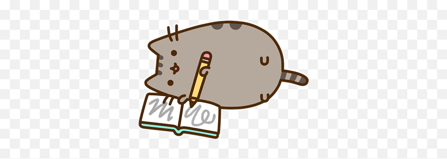 Messenger Pusheen Sticker - Drawing Gif Cute Emoji,Pusheen Emojis Messenger