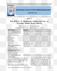 Brand Attachment Research Papers - Document Emoji,Work Emotion Reviee
