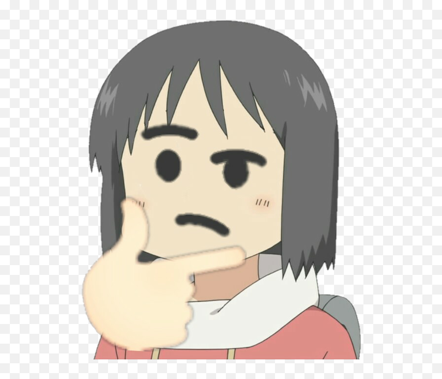 Think Emoji - Thinking Anime Png Download Original Size Discord Anime Emojis For Your Server,Think Emoji