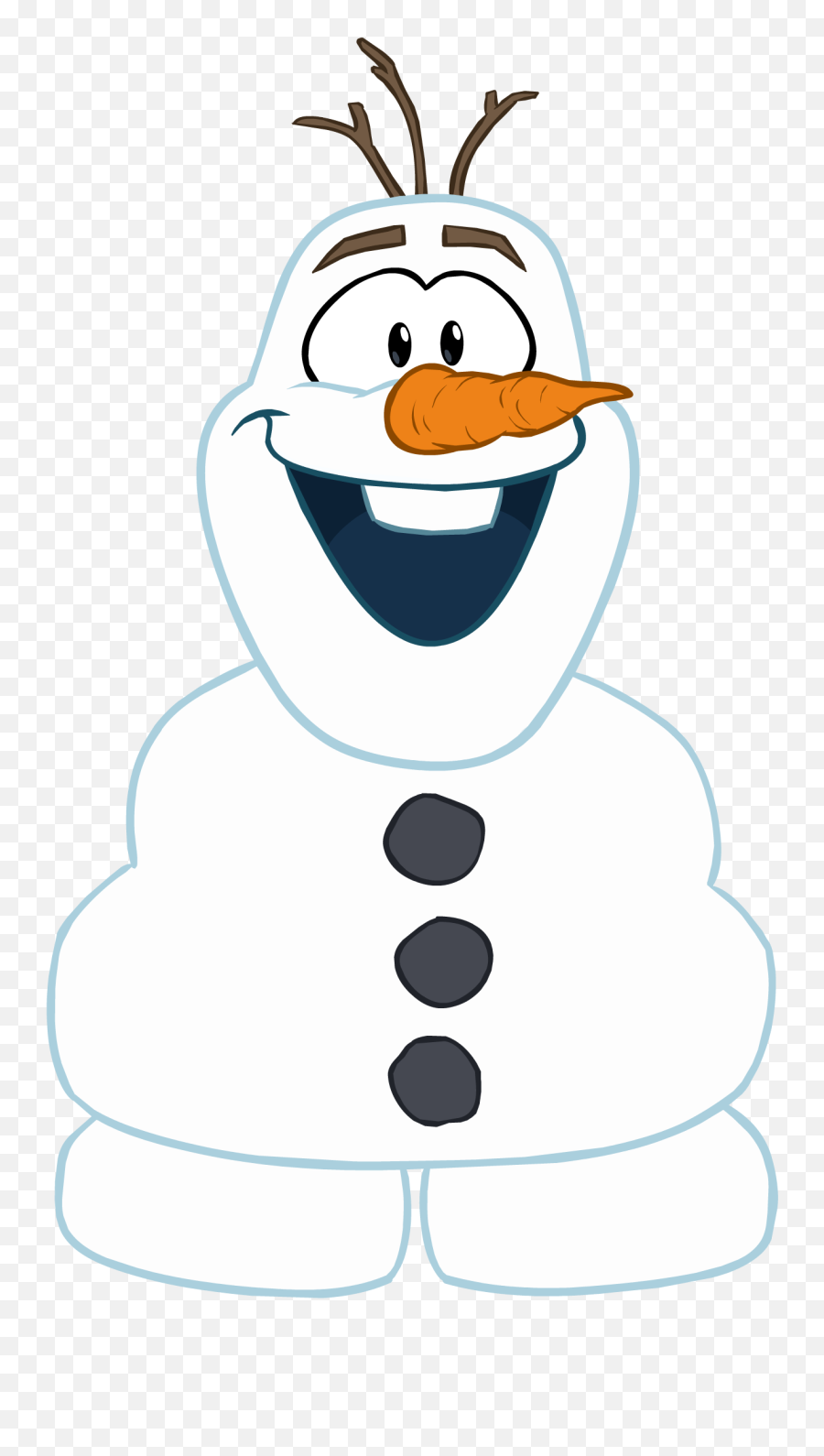 Olafs Costume - Olaf Club Penguin Emoji,Disney Emoji Olaf