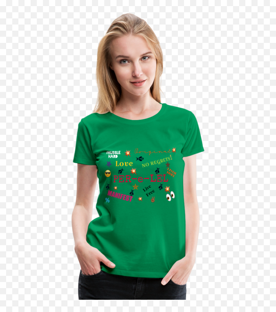 Emoji Womenu2019s Premium T - Shirt,Emojis T-shirts And Color Dark Blue