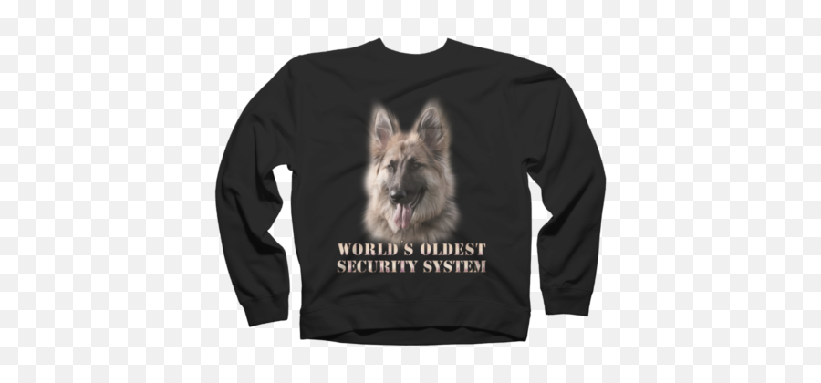 Dog Sweatshirts - Crew Neck Emoji,Gsd German Shepard Emojis