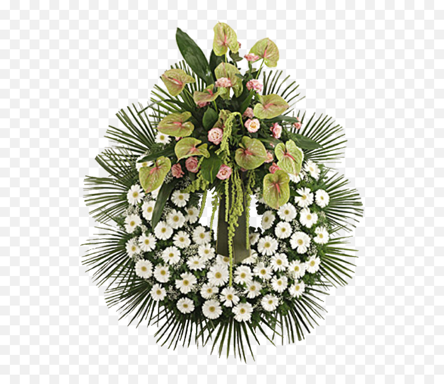 Arranjos De Flores Para Funerais - Karangan Bunga Dukacita Katolik Emoji,Coroas De Folres Para Velorio Em Emoji